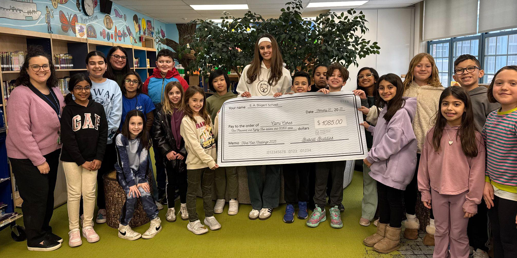 Students volunteering with Cami Cares to support pediatric cancer warriors